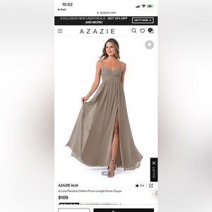 Azazie Alia Bridesmaid dress